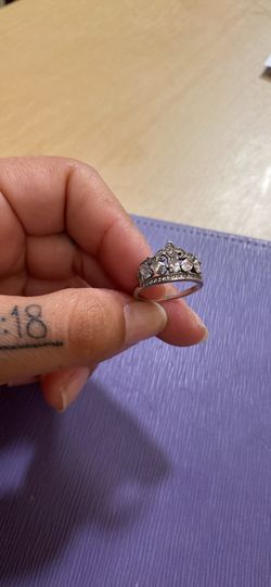 Woman Ring Silver 925 Size 7 