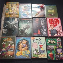 lots of dvds