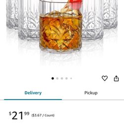 6 Pack Plastic Water Tumblers