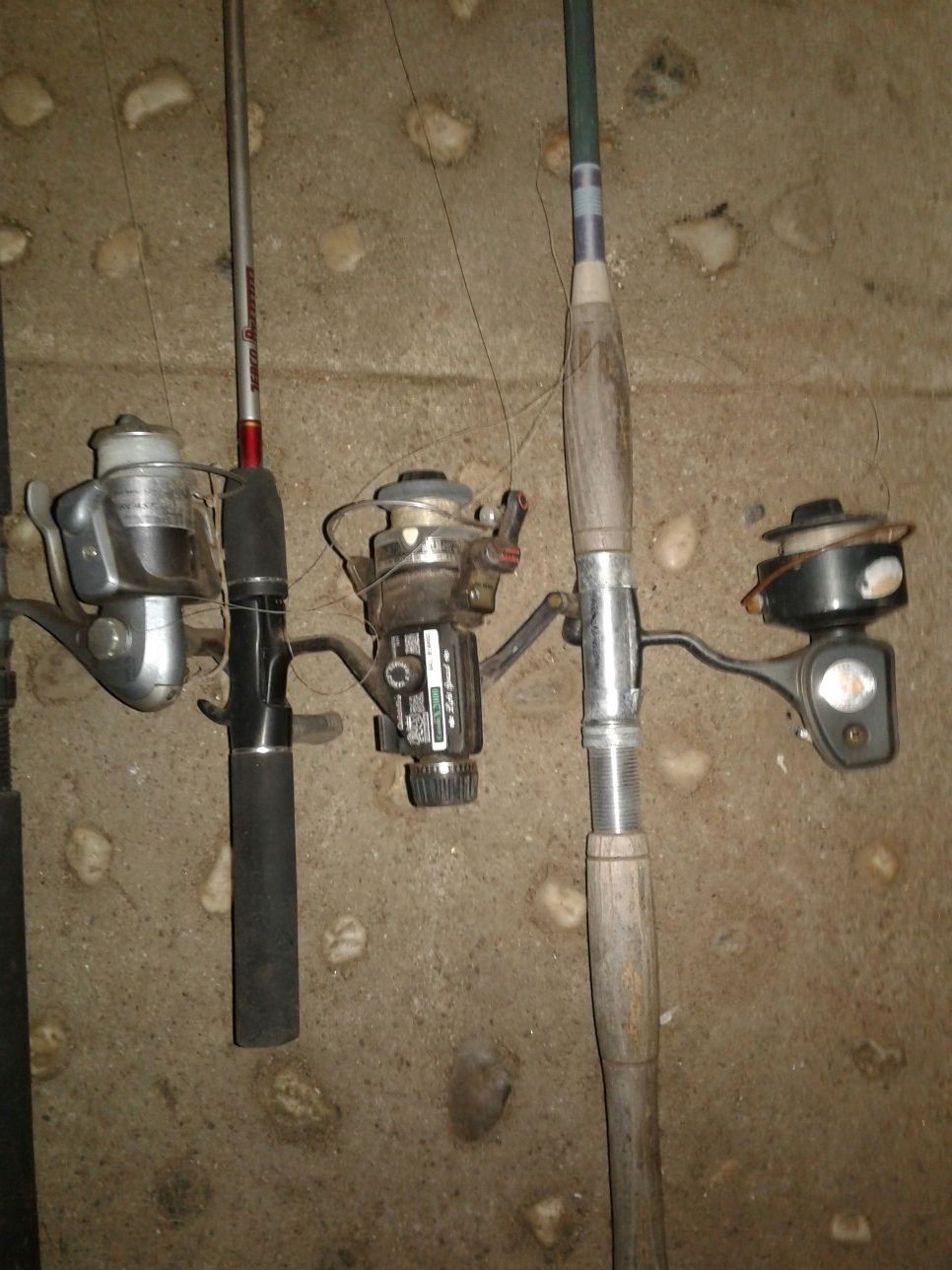 fishing poles/ reels