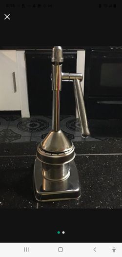 Stainless steel juicer/squeezer manual