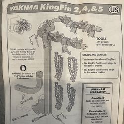 Yakima Kingpin 5 Bike Rack