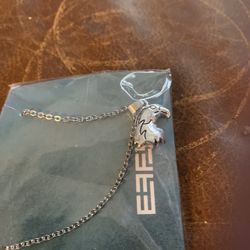 Effy Collection  Eagle Head Necklace New With Nice Silver Chain 