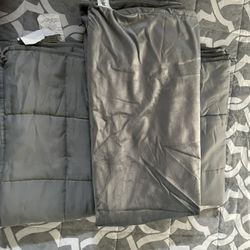 Twin Weighted Blanket With Cover 