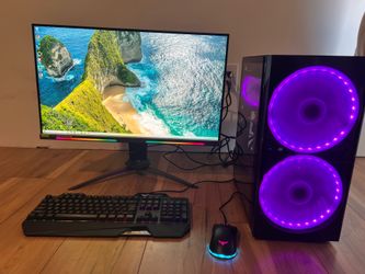 Built Gaming PC setup