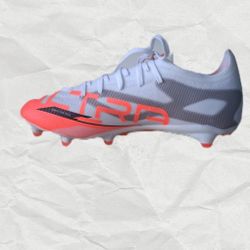 Puma Ultra 5 Match FG/AG Size 9.5 White Like New Soccer Cleats