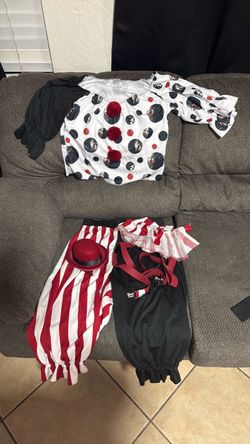 Girl clown costume