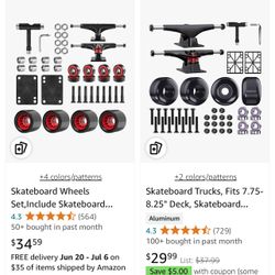 Skateboard Wheels Set