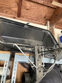 John Deere E120 Grass Bag Attachment