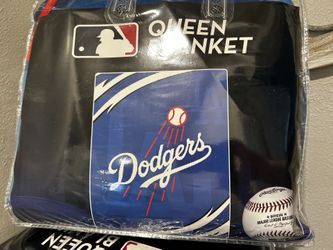 Queen Size Plush Dodger blanket for sale!!!! Cobija de Los Dodgers!! Queen Size!!! THEY ARE SELLING FAST!!! BUY YOURS TODAY!!!! PICK UP ONLY 