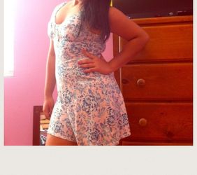 Floral romper