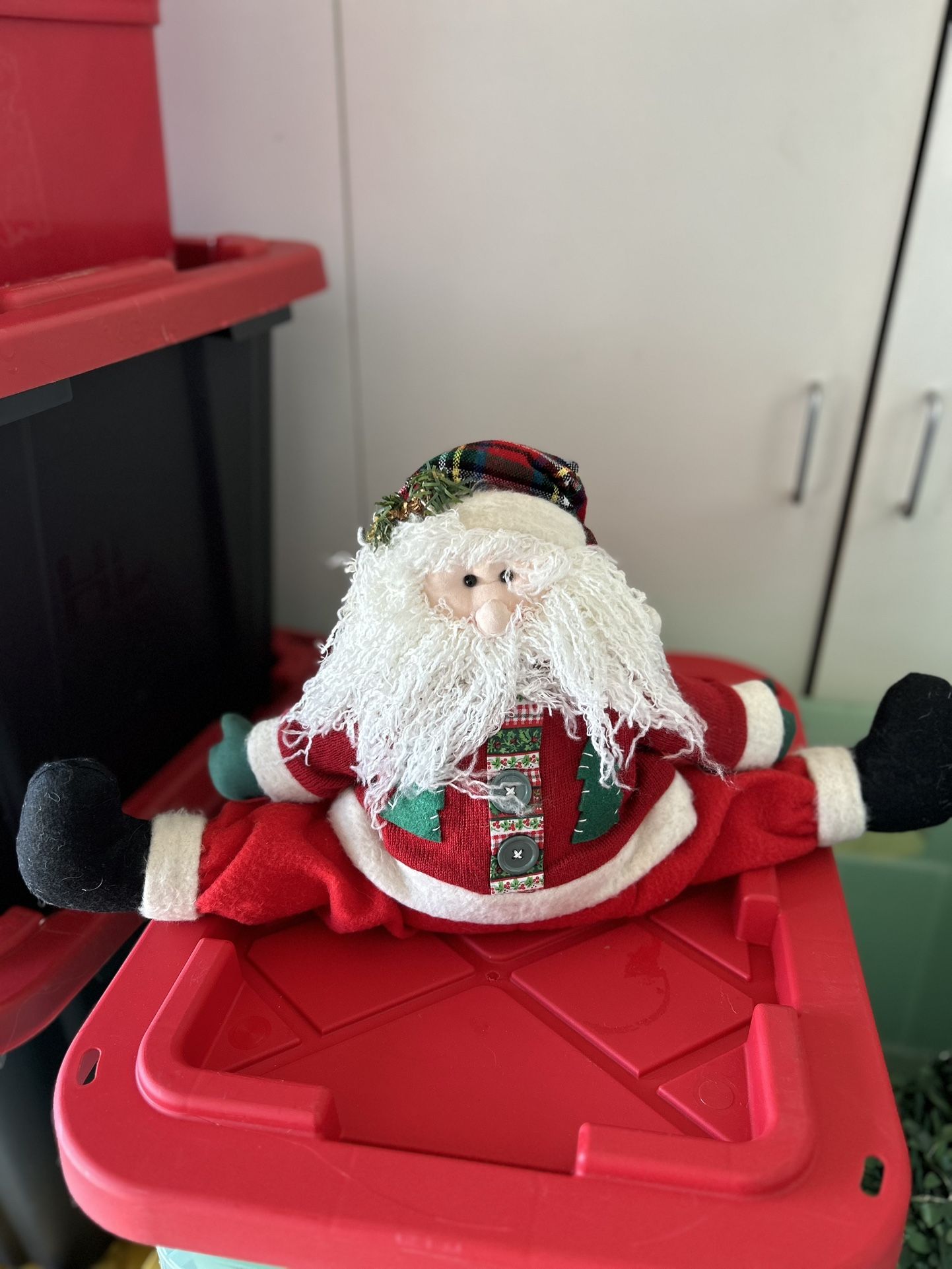 Santa Doorstop