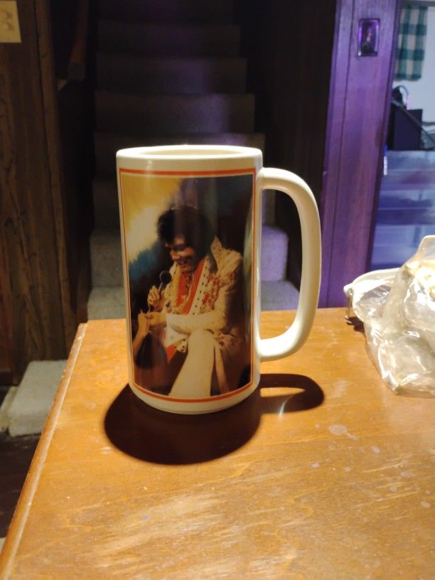 Elvis Mug Never Used $5