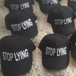 STOP LYING adjustable caps. Read Details 