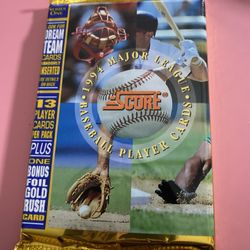 1994 Score Series 1 Baseball Hobby Box Gold Rush Sealed