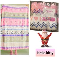 Hello Kitty Blanket 60 X 50