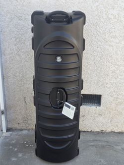Golf Travel Bags The Vault Hard Case Cover Black New TSA Approved Lock