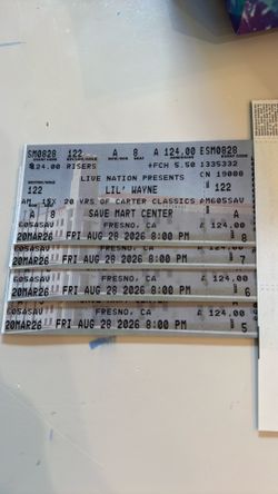 Lil Wayne Tickets