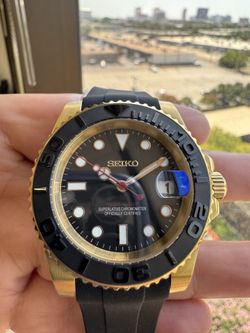 Seiko automatic 40mm custom made mod