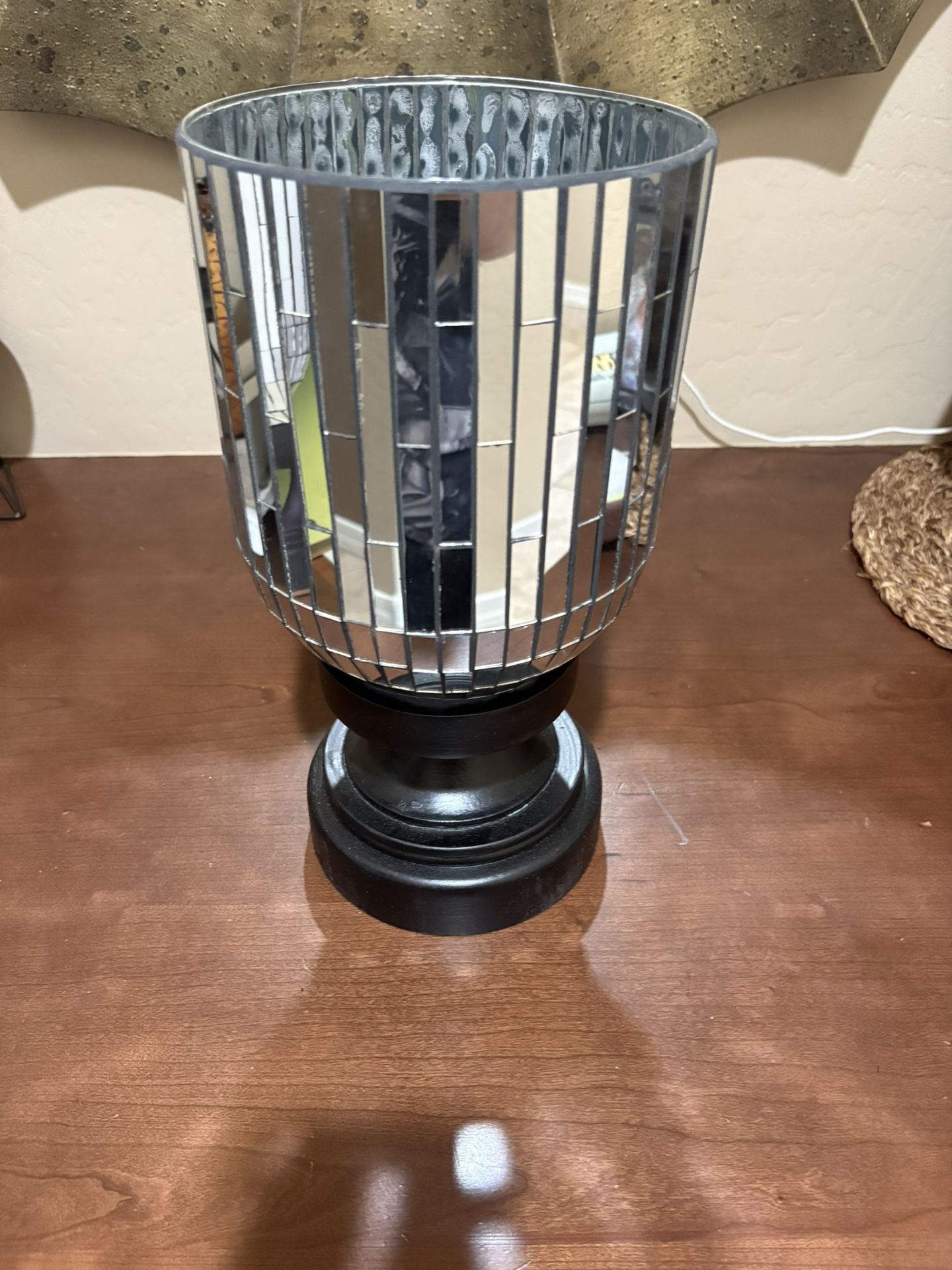 Mirrored Candle Holder