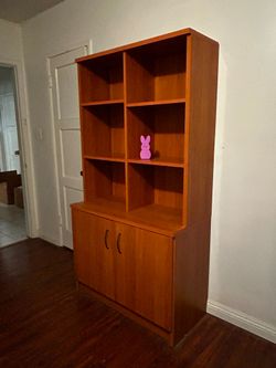 Cabinet and shelves