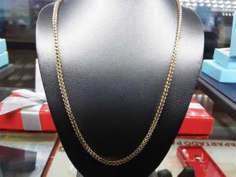 Fox Tail Chain - Yellow Gold 10k (.417) 6.9 grams 26 inch