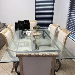 Glass table