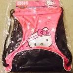 Hello Kitty Sports Bag, Pink And Black 