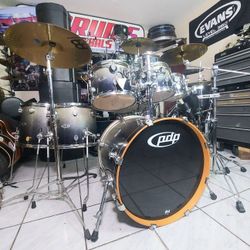 Pdp All Maple X7 Complete Mega Drum Set !! $850 Or Best Offer !