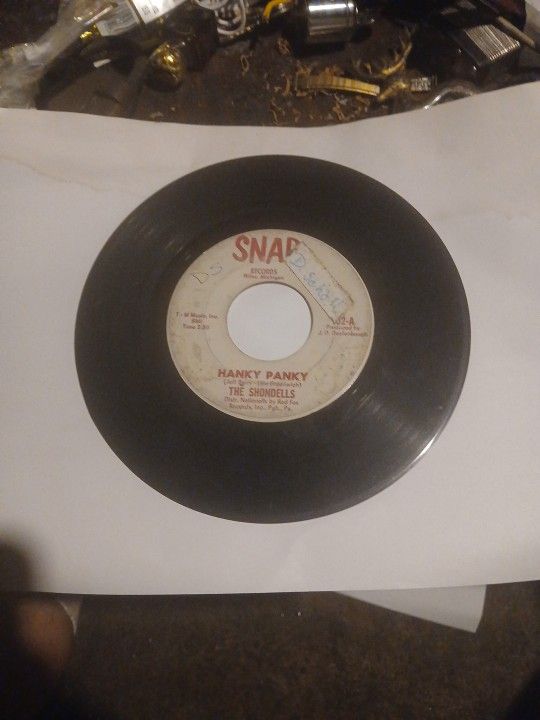 The Shondells Hanky Panky 45