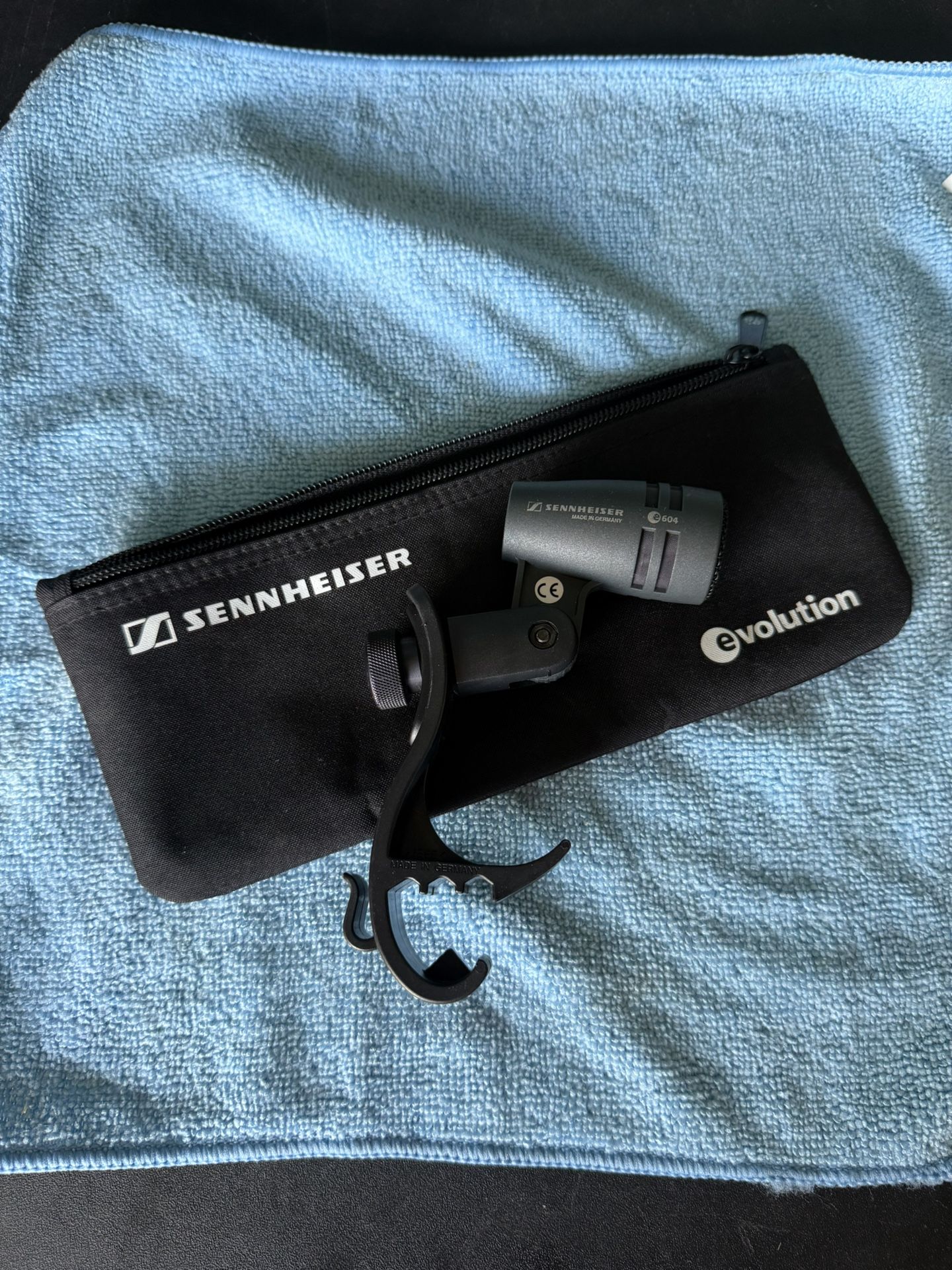Sennheiser e604 Drum Mic + Clip & Case