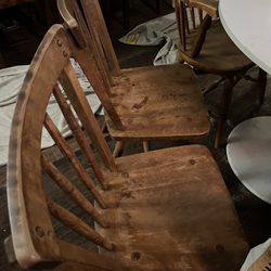 Antique Wood Chairs