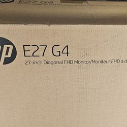 HP E27 G4 FHD Computer Monitor