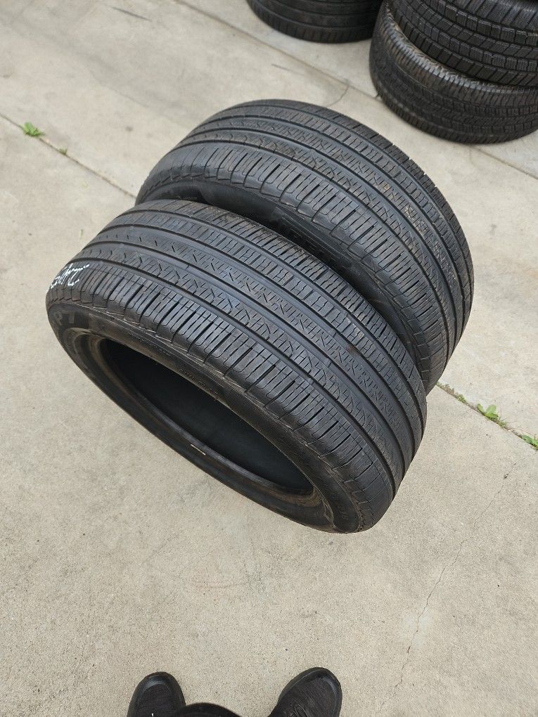 Pair Of 2455018 Pirelli Run Flat