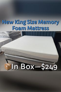 New King Size Memory Foam Mattress