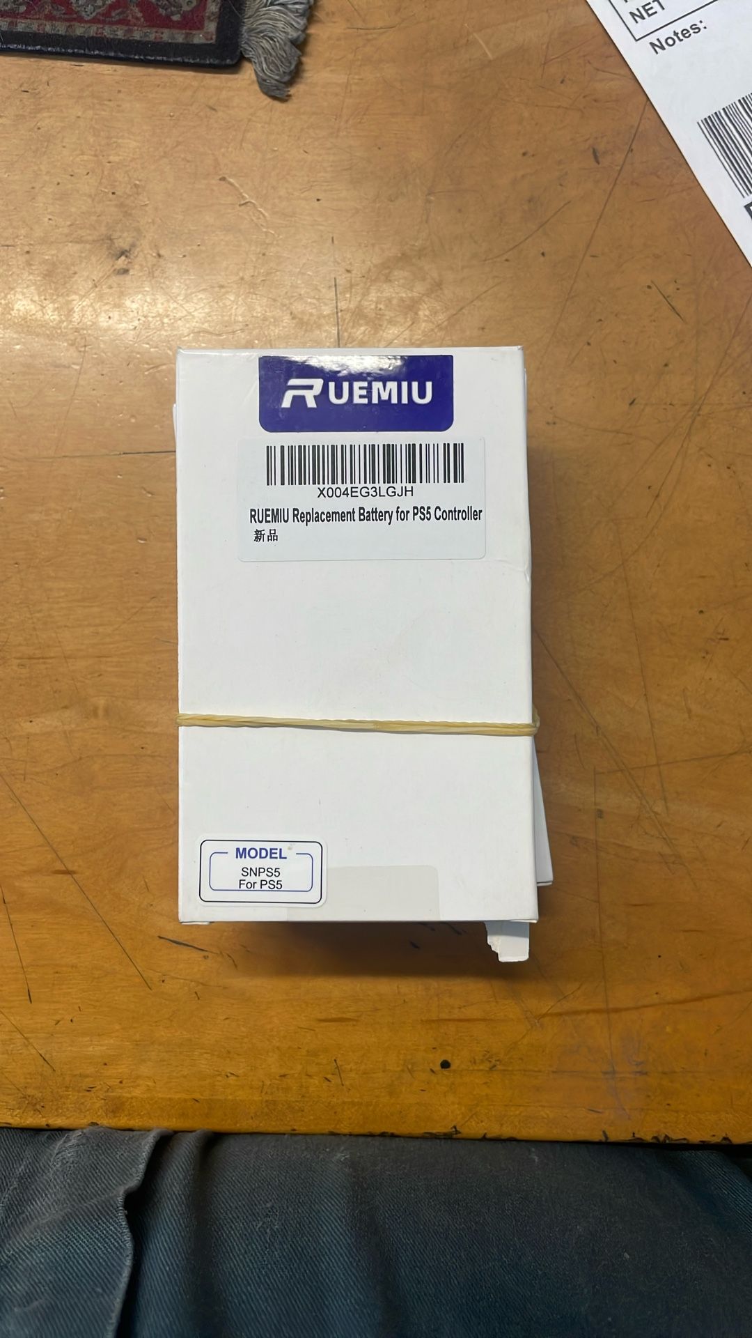 4  PS5 replacement batteries for controller