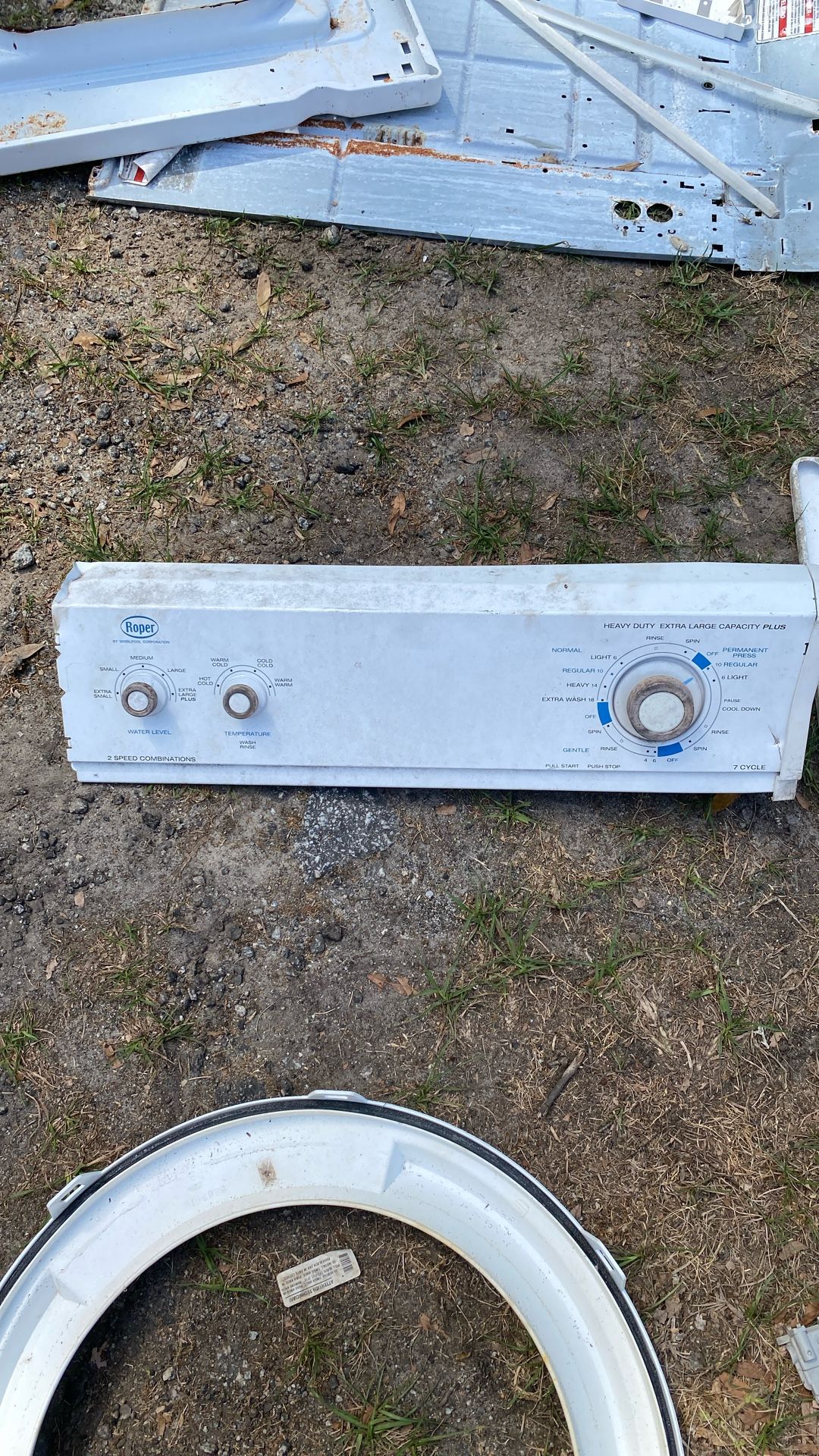 Roper Washing Machine Used Parts For Sale