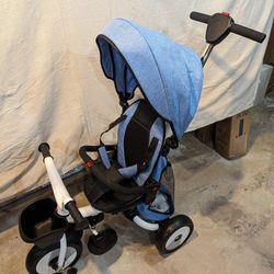 4-in-1 Baby Toddler Tricycle

