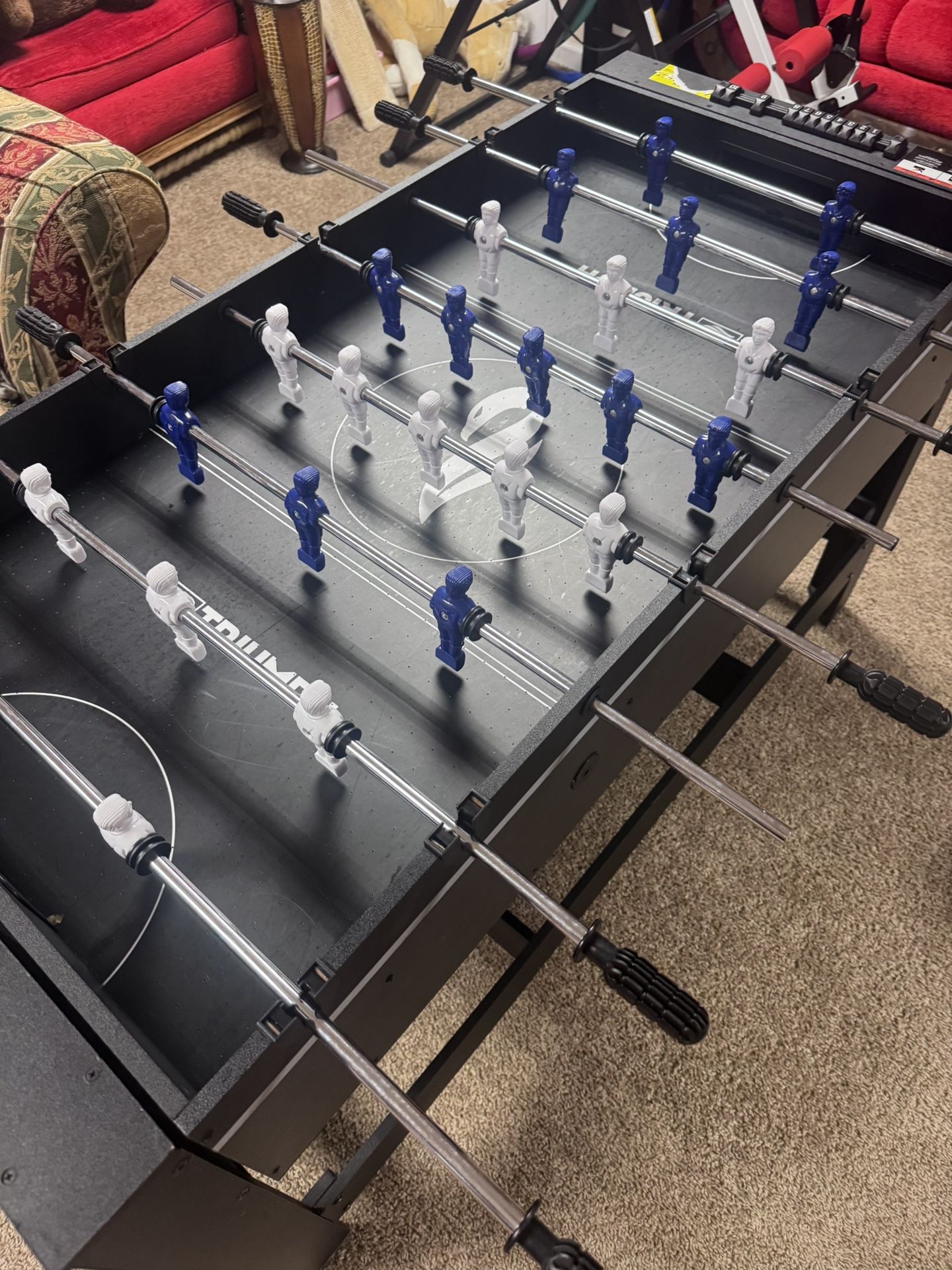 Triumph 4-In-1 Pool, Foosball, Table Tennis, and Air Hockey Game Table