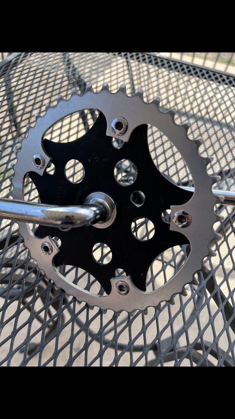 Mongoose Pro Class Crank Set Cosmo Lite Og Hardware Stamped Mongoose
