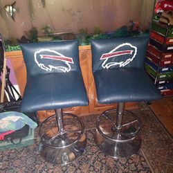 Leather Covered Bills Chairs 
