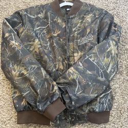 Camo Bomber Jacket 