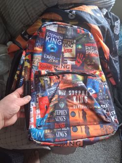 Stephen king book bag