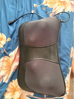 Neck/back massager with heat
