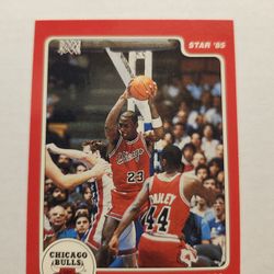 1996 Topps Michael Jordan Reprint Of Star 85 Card