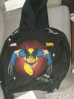 Wolverine X-Men hoodie black size M