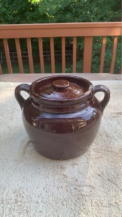 Vintage Bean Pot/Croc Pot