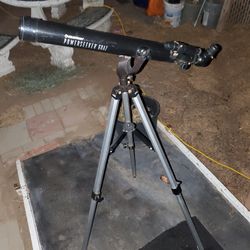 POWERSEEKER 60AZ TELESCOPE USED..IN GOOD CONDITION..NO LONGER USE JUST TAKING SPACE..AVAILABLE FOR FAIR OFFERS...