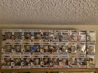 Lot of Funko Pops 