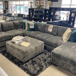 Oversized Grey Sectional 🩶 $4,799